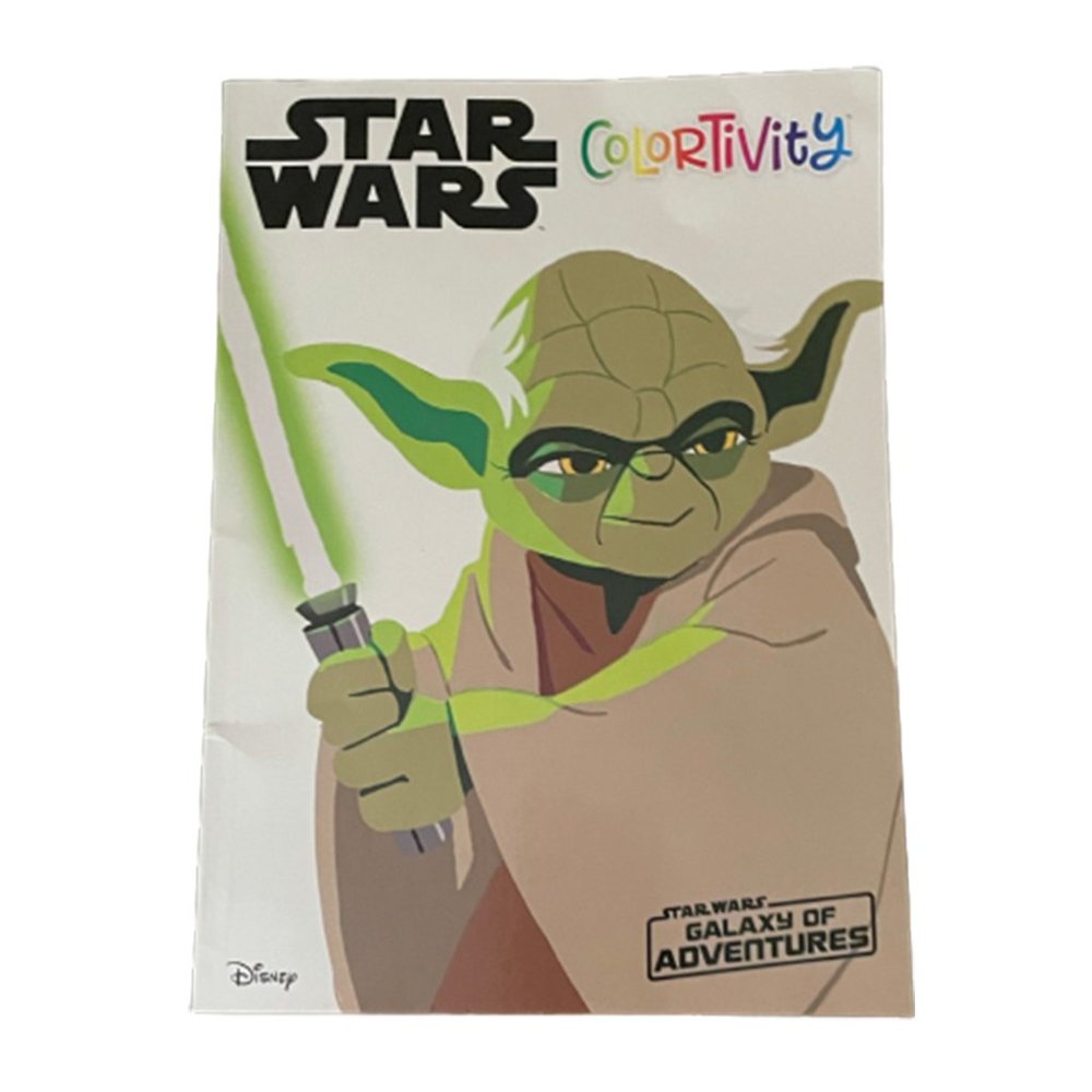 Colortivity Dinsney STAR WARS Galaxy Of Adventures~Coloring & Activity Book